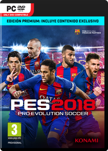 PC PES 2018 PRO EVOLUTION SOCCER PREMIUM EDITION